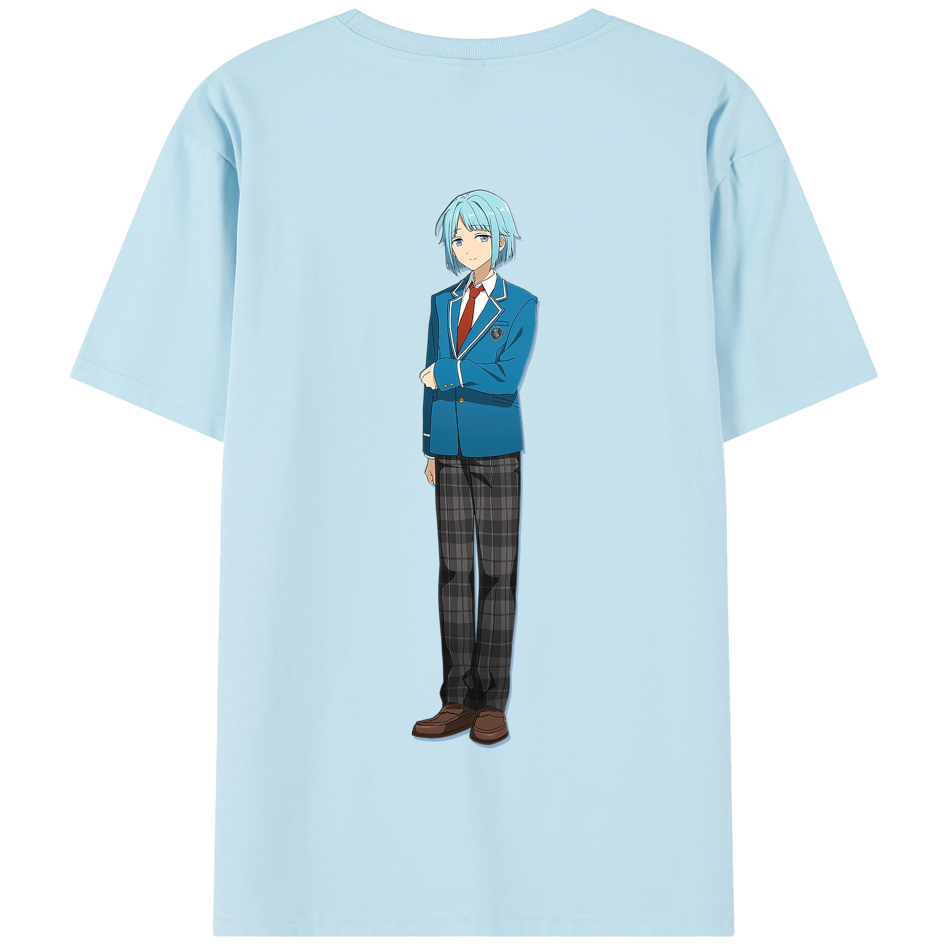 （画像用） あんさんぶるスターズ! Ensemble Stars 綿100％半袖Tシャツ（背面プリント）